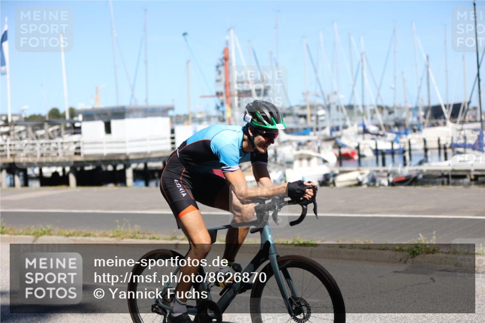 17.08.2025 - KN Förde Triathlon 2025 Yannick Fuchs http://msf.ph/oto/8626870 17.08.2025 13:08:38 Radfahren 425, 427, 428, 433, 454, 532, 447 meine-sportfotos.de