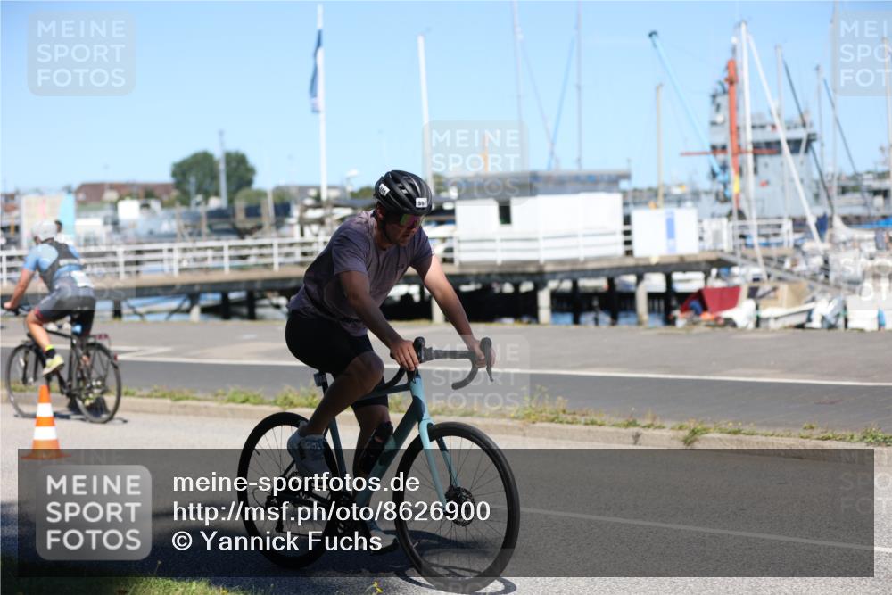 17.08.2025 - KN Förde Triathlon 2025 Yannick Fuchs http://msf.ph/oto/8626900 17.08.2025 13:09:09 Radfahren 440, 504, 529, 410, 538 meine-sportfotos.de