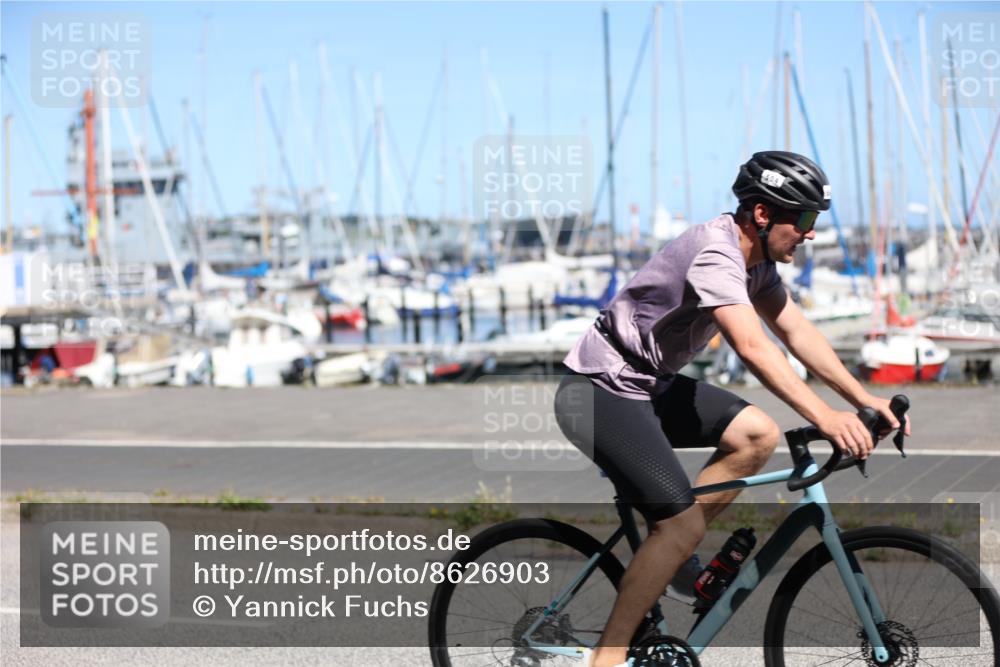 17.08.2025 - KN Förde Triathlon 2025 Yannick Fuchs http://msf.ph/oto/8626903 17.08.2025 13:09:09 Radfahren 440, 504, 529, 410, 538 meine-sportfotos.de