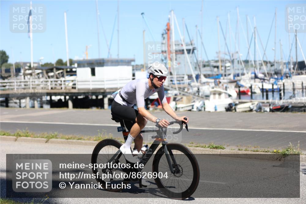 17.08.2025 - KN Förde Triathlon 2025 Yannick Fuchs http://msf.ph/oto/8626904 17.08.2025 13:09:10 Radfahren 440, 504, 529, 410, 538 meine-sportfotos.de
