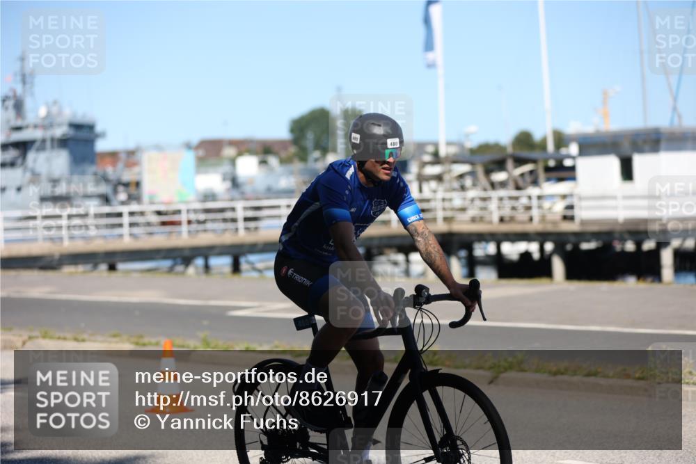 17.08.2025 - KN Förde Triathlon 2025 Yannick Fuchs http://msf.ph/oto/8626917 17.08.2025 13:09:24 Radfahren 397, 456, 480, 519 meine-sportfotos.de