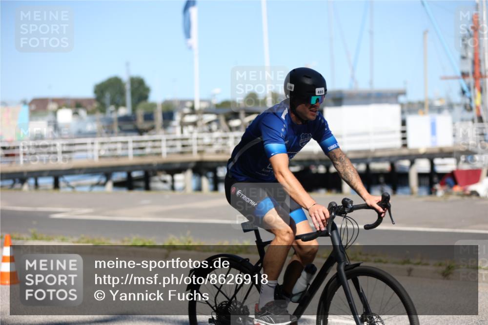 17.08.2025 - KN Förde Triathlon 2025 Yannick Fuchs http://msf.ph/oto/8626918 17.08.2025 13:09:25 Radfahren 397, 456, 480, 519 meine-sportfotos.de