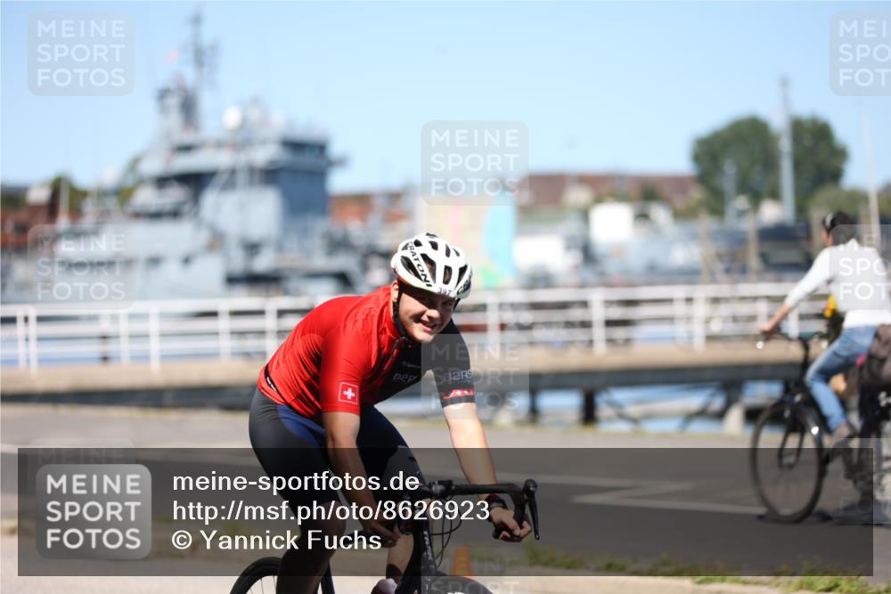 17.08.2025 - KN Förde Triathlon 2025 Yannick Fuchs http://msf.ph/oto/8626923 17.08.2025 13:09:28 Radfahren 397, 456, 480, 496, 519, 480 meine-sportfotos.de