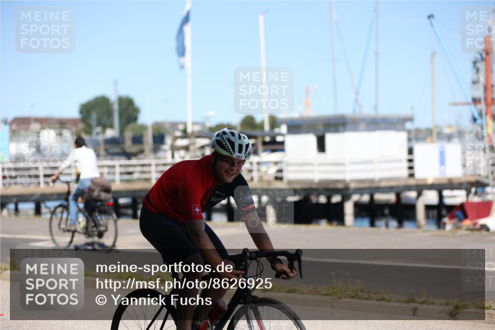 17.08.2025 - KN Förde Triathlon 2025 Yannick Fuchs http://msf.ph/oto/8626925 17.08.2025 13:09:28 Radfahren 397, 456, 480, 496, 519, 480 meine-sportfotos.de