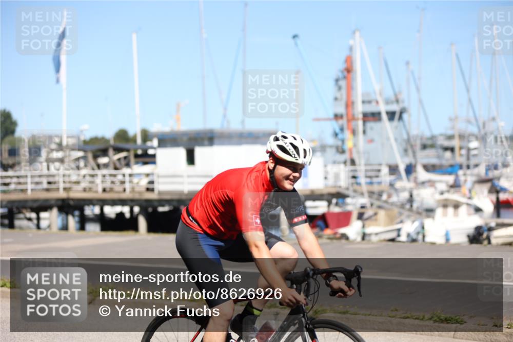 17.08.2025 - KN Förde Triathlon 2025 Yannick Fuchs http://msf.ph/oto/8626926 17.08.2025 13:09:28 Radfahren 397, 456, 480, 496, 519, 480 meine-sportfotos.de