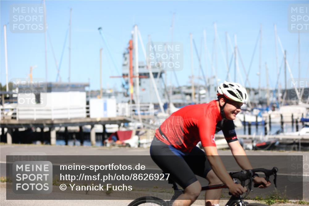 17.08.2025 - KN Förde Triathlon 2025 Yannick Fuchs http://msf.ph/oto/8626927 17.08.2025 13:09:29 Radfahren 397, 456, 496, 519, 480 meine-sportfotos.de