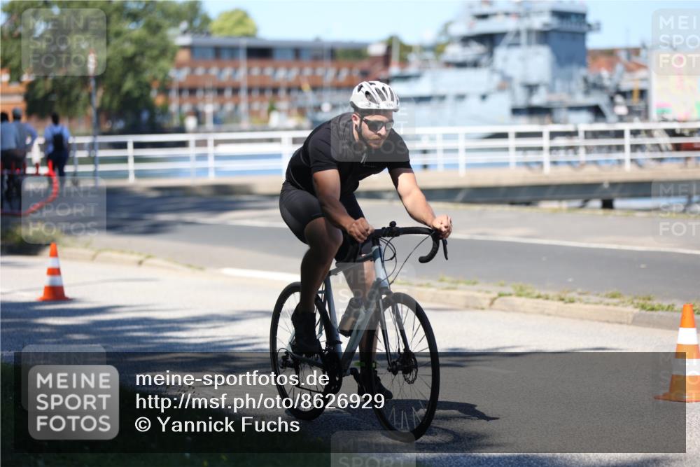 17.08.2025 - KN Förde Triathlon 2025 Yannick Fuchs http://msf.ph/oto/8626929 17.08.2025 13:09:34 Radfahren 431, 456, 457, 496, 519, 397, 480 meine-sportfotos.de