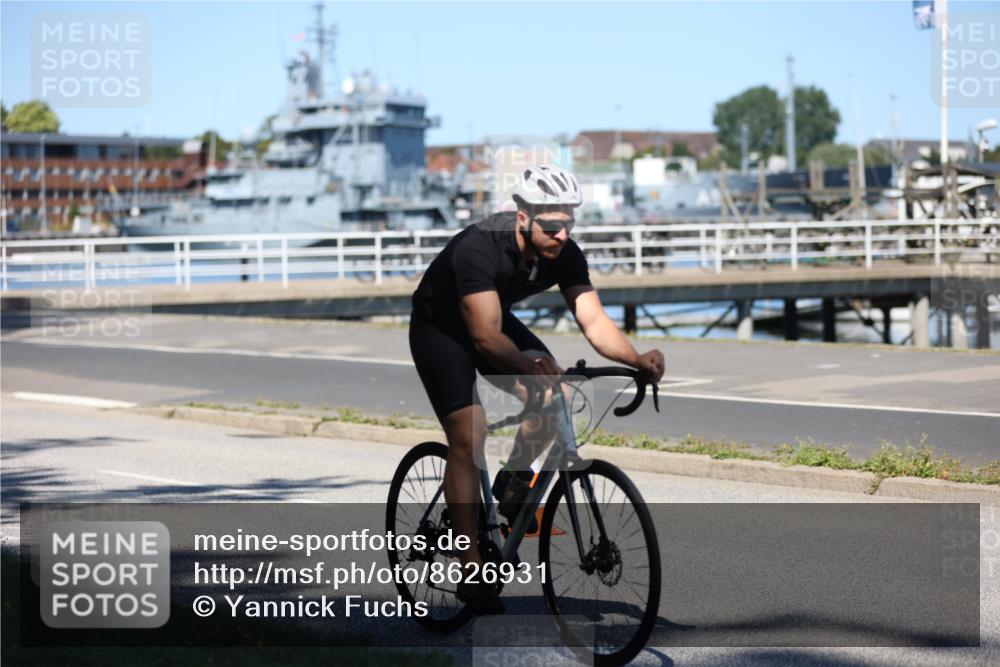 17.08.2025 - KN Förde Triathlon 2025 Yannick Fuchs http://msf.ph/oto/8626931 17.08.2025 13:09:35 Radfahren 431, 456, 457, 496, 519, 397 meine-sportfotos.de