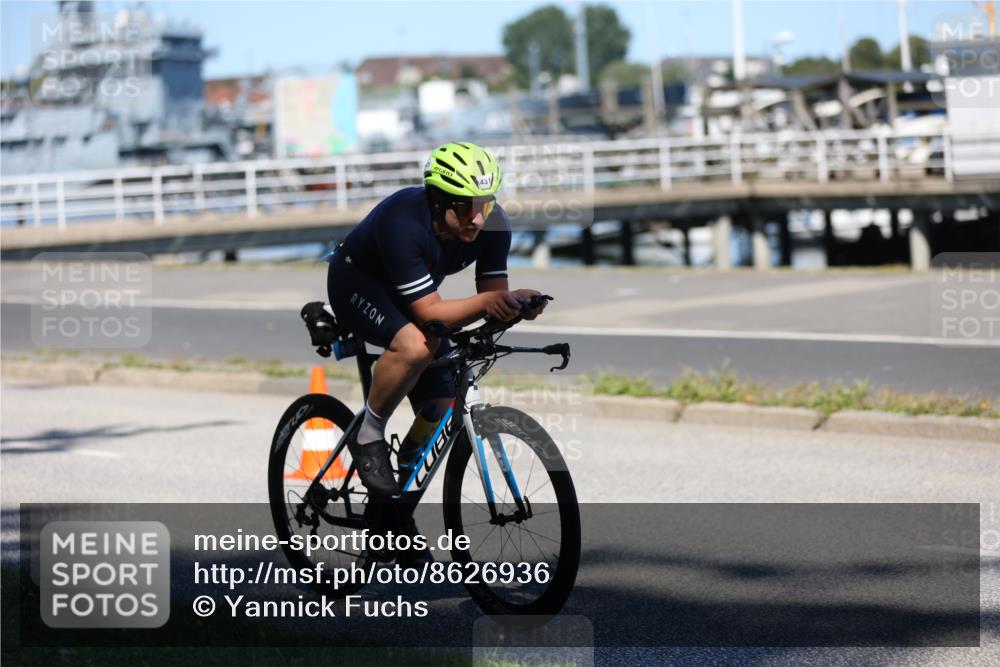 17.08.2025 - KN Förde Triathlon 2025 Yannick Fuchs http://msf.ph/oto/8626936 17.08.2025 13:09:39 Radfahren 431, 441, 457, 496, 526, 456, 496, 519 meine-sportfotos.de
