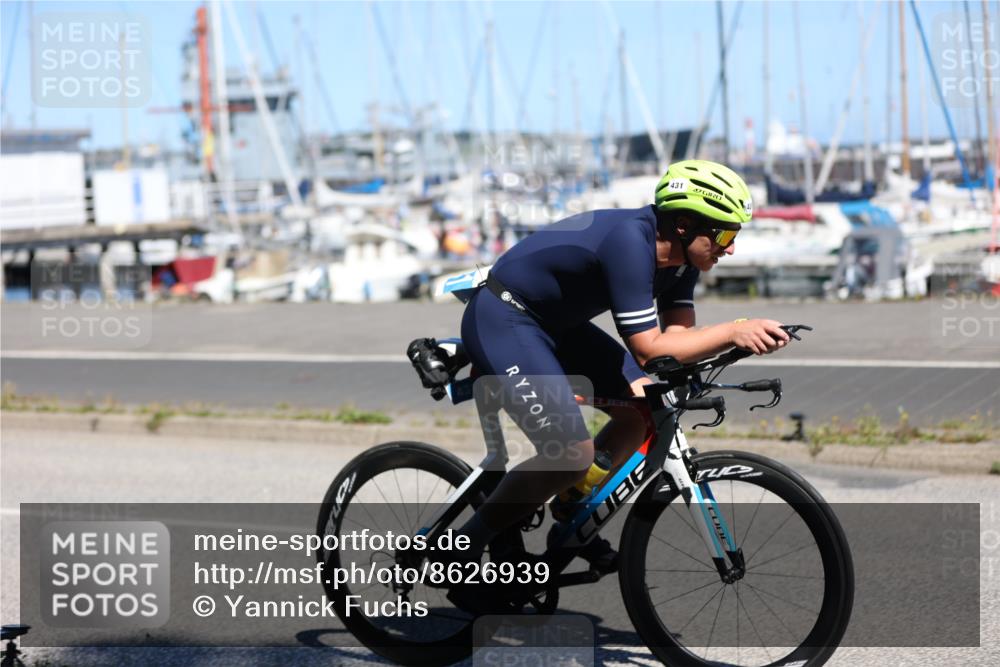 17.08.2025 - KN Förde Triathlon 2025 Yannick Fuchs http://msf.ph/oto/8626939 17.08.2025 13:09:40 Radfahren 431, 441, 457, 526, 456, 496, 519 meine-sportfotos.de