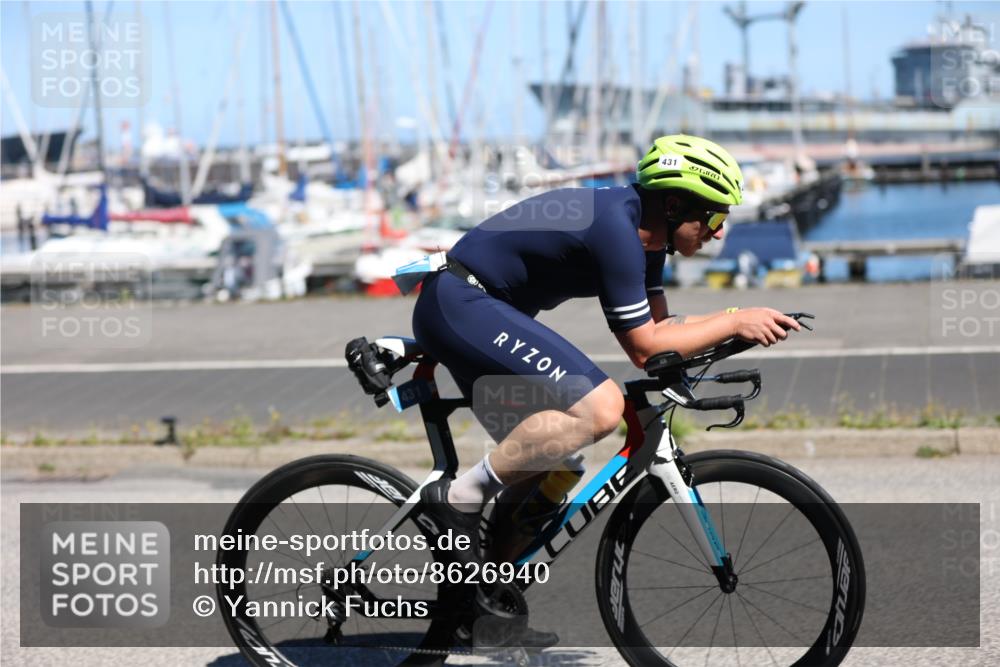 17.08.2025 - KN Förde Triathlon 2025 Yannick Fuchs http://msf.ph/oto/8626940 17.08.2025 13:09:40 Radfahren 431, 441, 457, 526, 456, 496, 519 meine-sportfotos.de