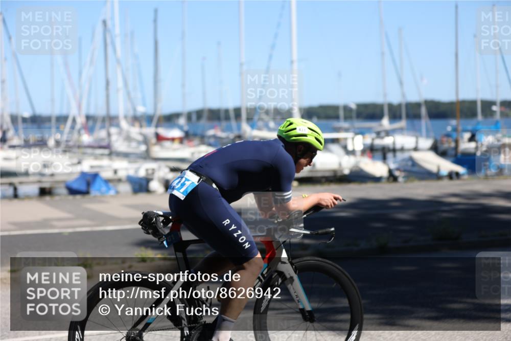 17.08.2025 - KN Förde Triathlon 2025 Yannick Fuchs http://msf.ph/oto/8626942 17.08.2025 13:09:40 Radfahren 431, 441, 457, 526, 456, 496, 519 meine-sportfotos.de