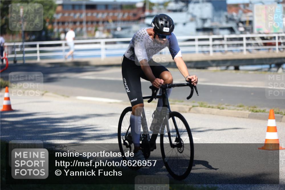 17.08.2025 - KN Förde Triathlon 2025 Yannick Fuchs http://msf.ph/oto/8626957 17.08.2025 13:09:51 Radfahren 416, 439, 472, 477, 502, 525, 539, 540, 441, 526 meine-sportfotos.de