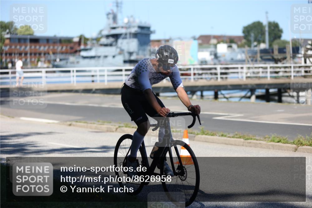 17.08.2025 - KN Förde Triathlon 2025 Yannick Fuchs http://msf.ph/oto/8626958 17.08.2025 13:09:51 Radfahren 416, 439, 472, 477, 502, 525, 539, 540, 441, 526 meine-sportfotos.de