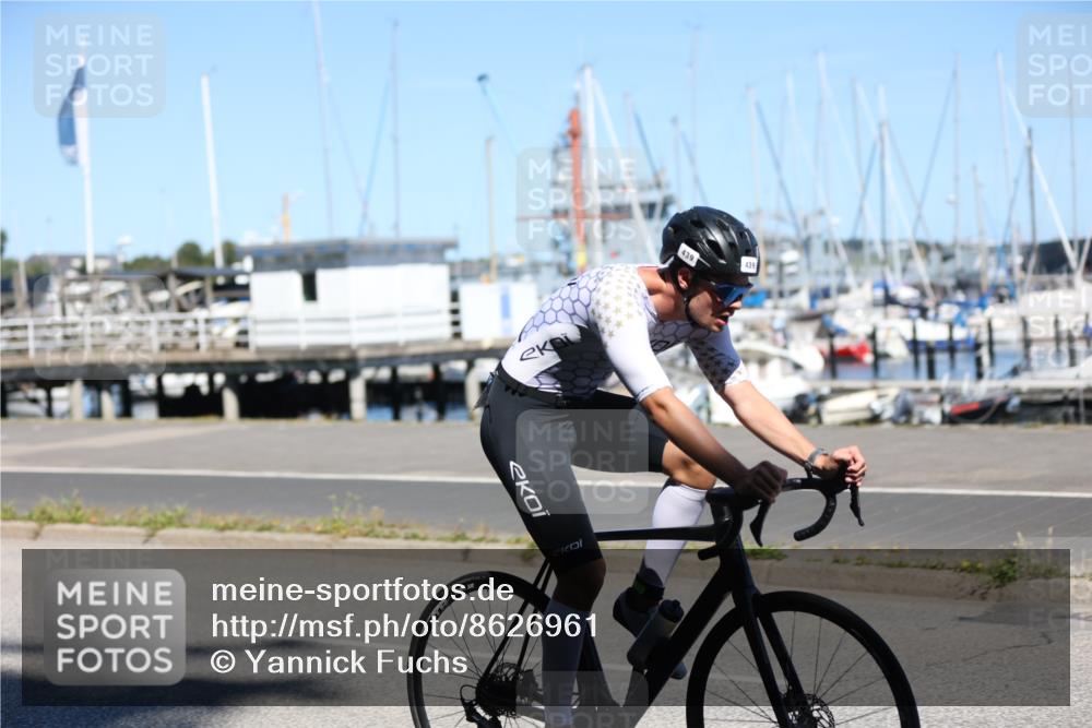 17.08.2025 - KN Förde Triathlon 2025 Yannick Fuchs http://msf.ph/oto/8626961 17.08.2025 13:09:52 Radfahren 416, 439, 472, 477, 502, 525, 539, 540, 441, 526 meine-sportfotos.de
