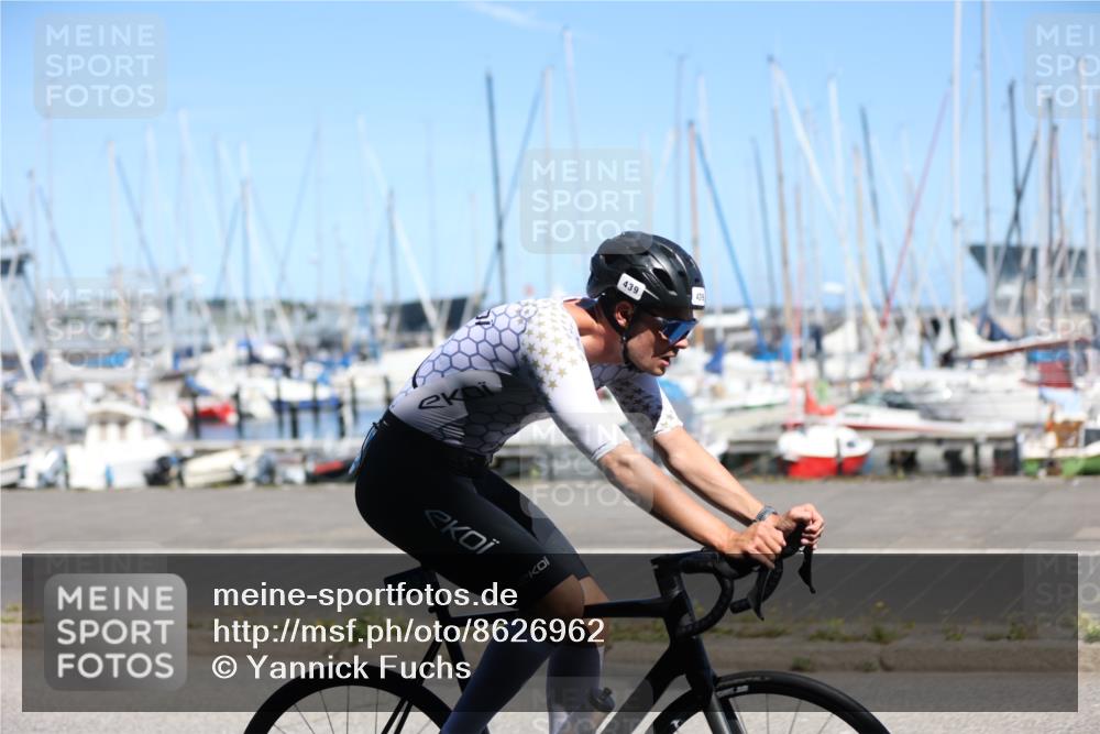17.08.2025 - KN Förde Triathlon 2025 Yannick Fuchs http://msf.ph/oto/8626962 17.08.2025 13:09:52 Radfahren 416, 439, 472, 477, 502, 525, 539, 540, 441, 526 meine-sportfotos.de