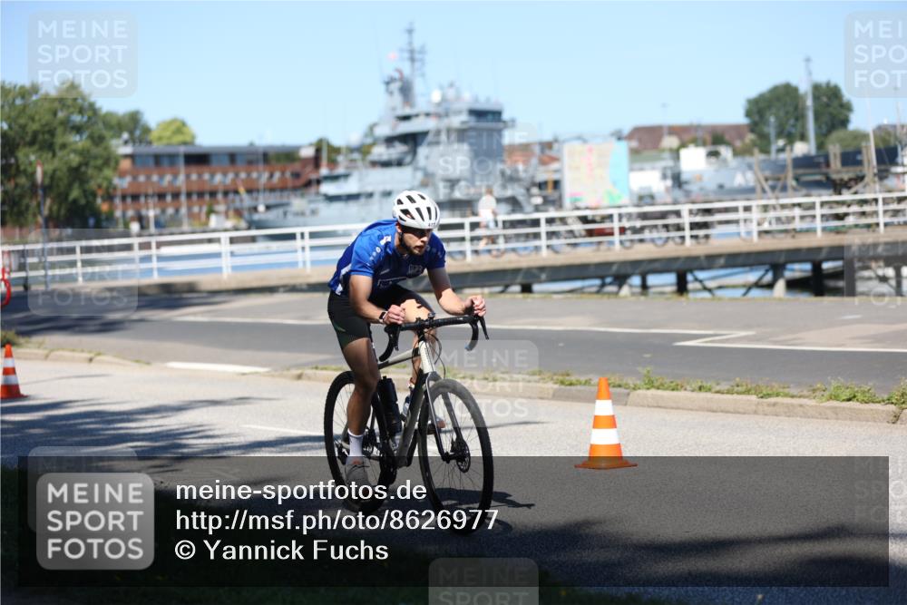17.08.2025 - KN Förde Triathlon 2025 Yannick Fuchs http://msf.ph/oto/8626977 17.08.2025 13:09:58 Radfahren 428, 447, 477, 502, 511, 525, 539, 540, 416, 439, 472 meine-sportfotos.de