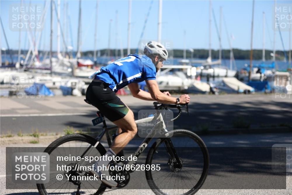 17.08.2025 - KN Förde Triathlon 2025 Yannick Fuchs http://msf.ph/oto/8626985 17.08.2025 13:09:59 Radfahren 428, 447, 454, 477, 502, 511, 525, 539, 540, 416, 439, 472, 525, 539, 540 meine-sportfotos.de