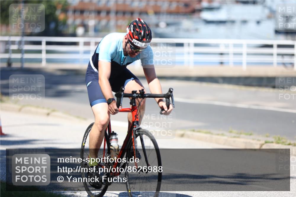 17.08.2025 - KN Förde Triathlon 2025 Yannick Fuchs http://msf.ph/oto/8626988 17.08.2025 13:10:04 Radfahren 425, 428, 433, 447, 454, 511, 516, 477, 502, 525, 539, 540 meine-sportfotos.de