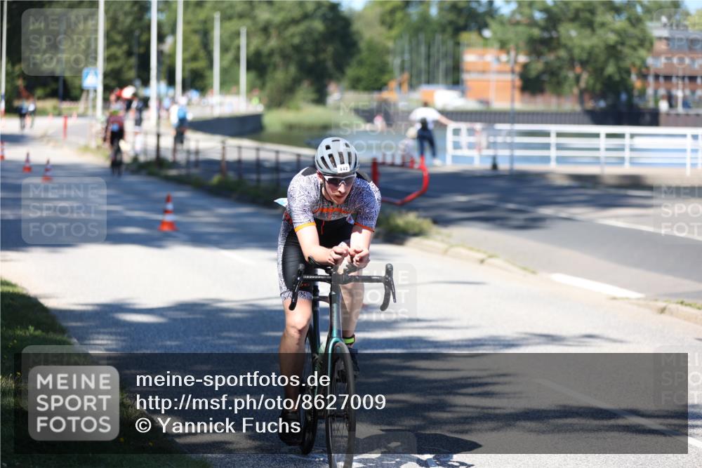 17.08.2025 - KN Förde Triathlon 2025 Yannick Fuchs http://msf.ph/oto/8627009 17.08.2025 13:10:28 Radfahren 442, 528, 541, 424, 445, 522 meine-sportfotos.de