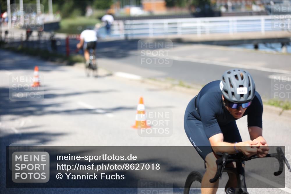 17.08.2025 - KN Förde Triathlon 2025 Yannick Fuchs http://msf.ph/oto/8627018 17.08.2025 13:10:41 Radfahren 418, 434, 438, 440, 508, 546, 528, 541 meine-sportfotos.de