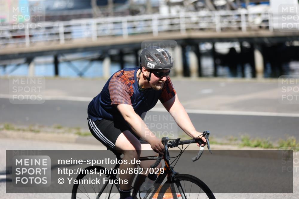 17.08.2025 - KN Förde Triathlon 2025 Yannick Fuchs http://msf.ph/oto/8627029 17.08.2025 13:10:55 Radfahren 410, 437, 418, 438, 546 meine-sportfotos.de