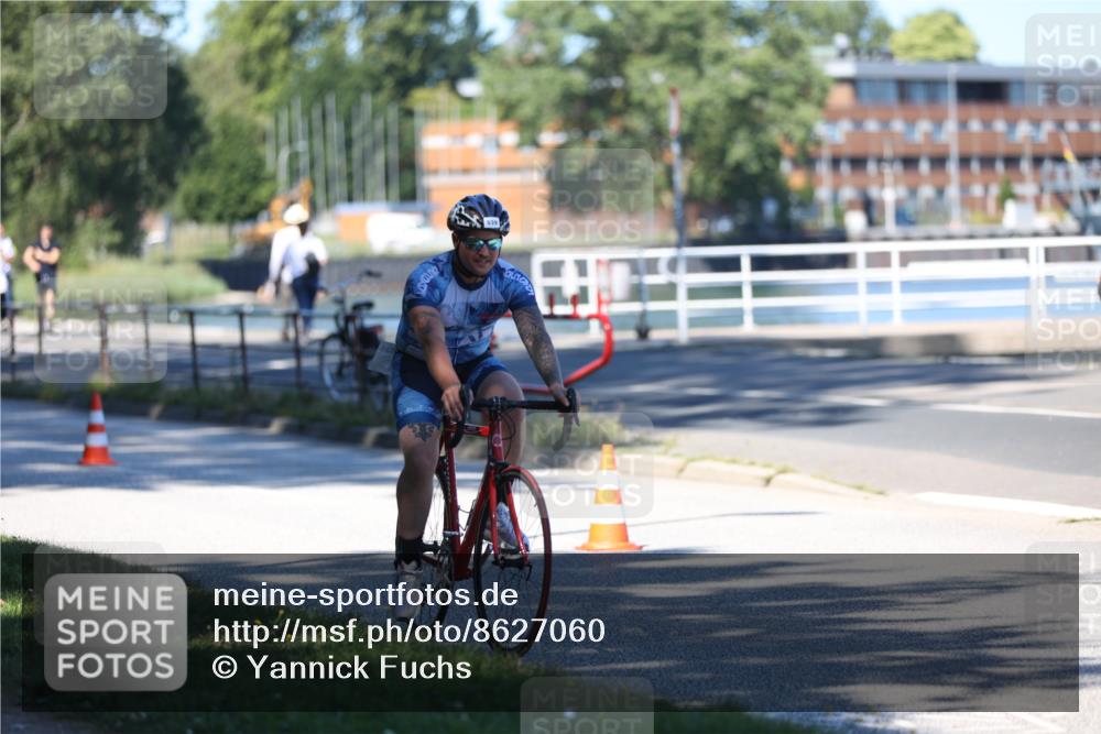 17.08.2025 - KN Förde Triathlon 2025 Yannick Fuchs http://msf.ph/oto/8627060 17.08.2025 13:12:02 Radfahren 522, 539, 514, 522 meine-sportfotos.de