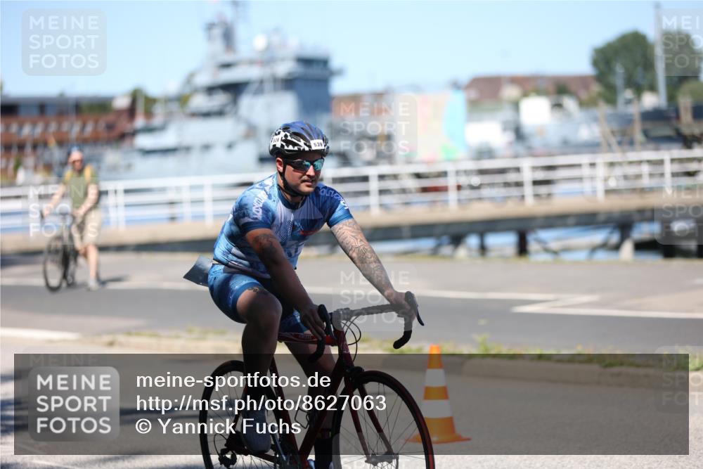 17.08.2025 - KN Förde Triathlon 2025 Yannick Fuchs http://msf.ph/oto/8627063 17.08.2025 13:12:03 Radfahren 418, 539, 514, 522 meine-sportfotos.de