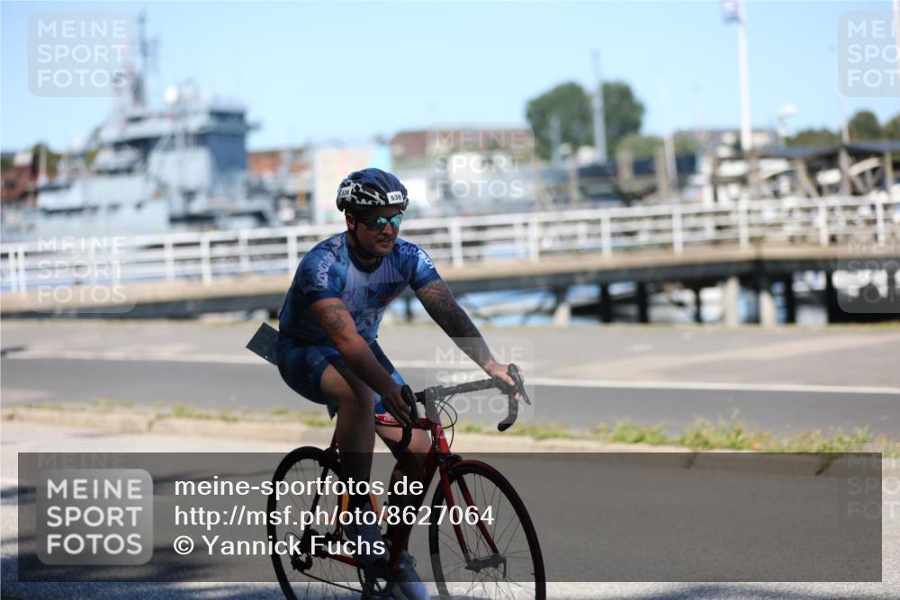 17.08.2025 - KN Förde Triathlon 2025 Yannick Fuchs http://msf.ph/oto/8627064 17.08.2025 13:12:03 Radfahren 418, 539, 514, 522 meine-sportfotos.de