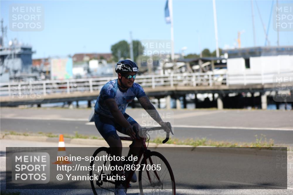 17.08.2025 - KN Förde Triathlon 2025 Yannick Fuchs http://msf.ph/oto/8627065 17.08.2025 13:12:03 Radfahren 418, 539, 514, 522 meine-sportfotos.de