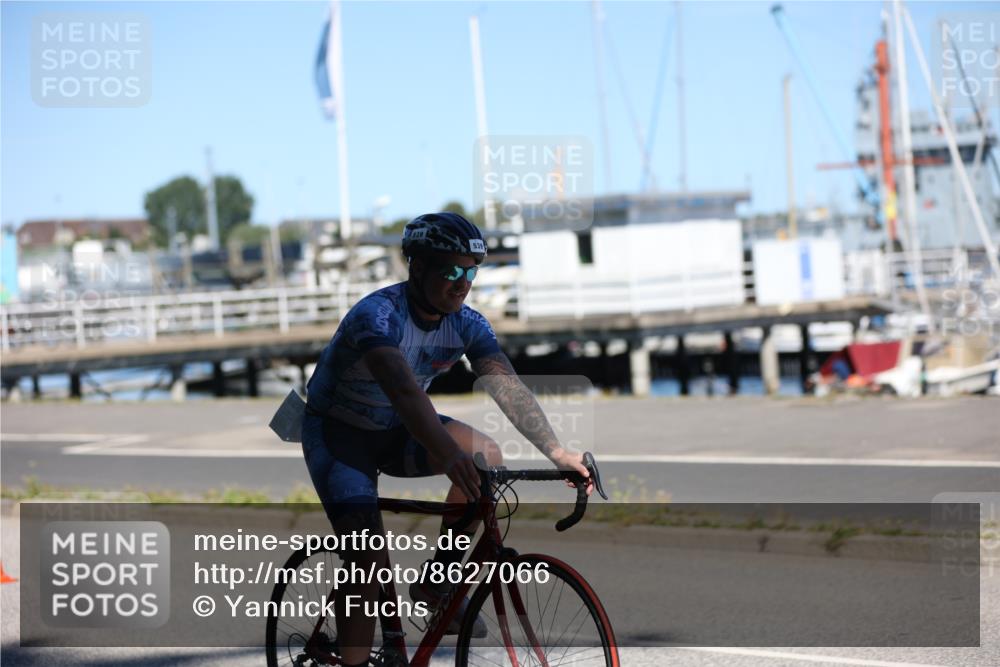 17.08.2025 - KN Förde Triathlon 2025 Yannick Fuchs http://msf.ph/oto/8627066 17.08.2025 13:12:04 Radfahren 418, 458, 539, 522 meine-sportfotos.de