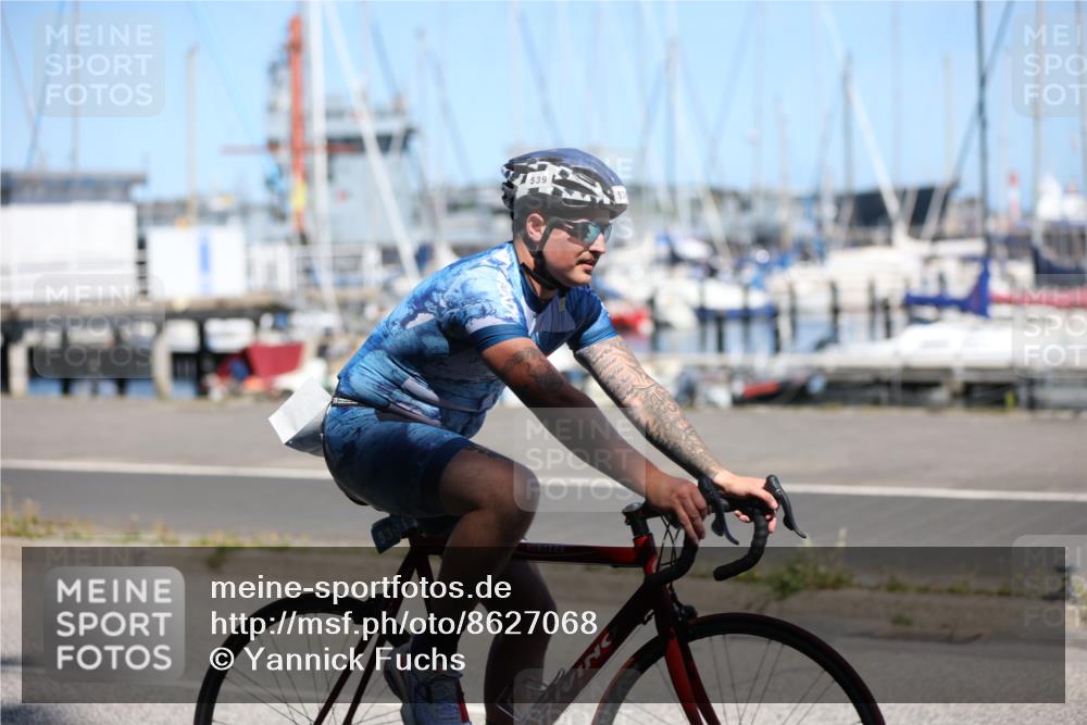17.08.2025 - KN Förde Triathlon 2025 Yannick Fuchs http://msf.ph/oto/8627068 17.08.2025 13:12:04 Radfahren 418, 458, 539, 522 meine-sportfotos.de