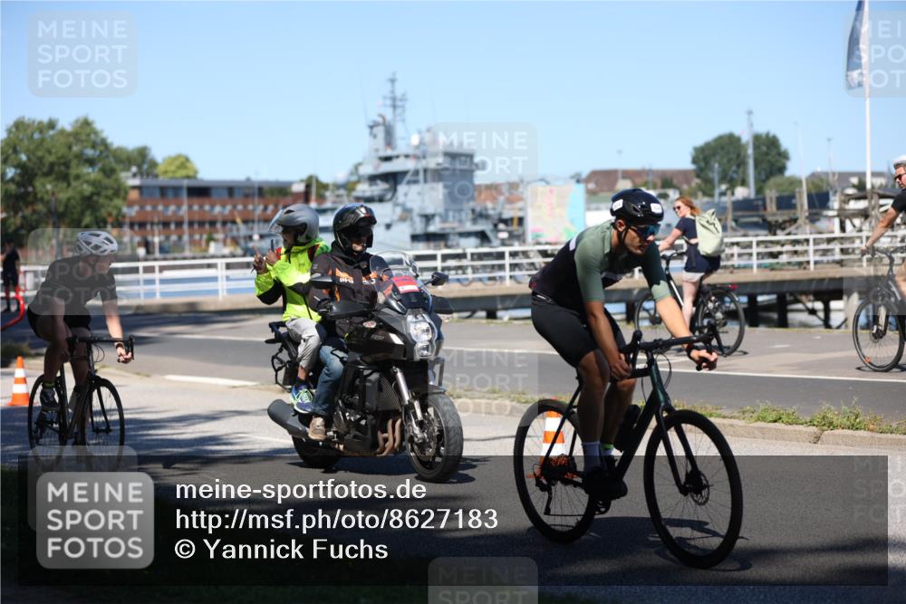 17.08.2025 - KN Förde Triathlon 2025 Yannick Fuchs http://msf.ph/oto/8627183 17.08.2025 13:13:33 Radfahren 409, 432, 464, 484, 492, 493, 514, 523, 524, 409, 492, 510 meine-sportfotos.de