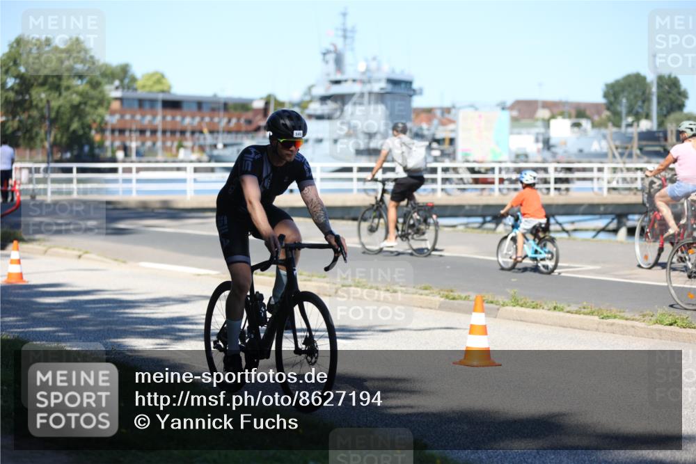 17.08.2025 - KN Förde Triathlon 2025 Yannick Fuchs http://msf.ph/oto/8627194 17.08.2025 13:13:58 Radfahren 481, 542, 458, 471 meine-sportfotos.de