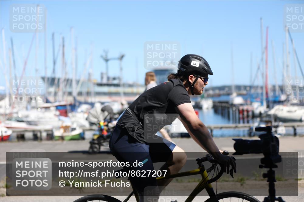 17.08.2025 - KN Förde Triathlon 2025 Yannick Fuchs http://msf.ph/oto/8627207 17.08.2025 13:14:07 Radfahren 414, 422, 476, 481, 547, 542 meine-sportfotos.de
