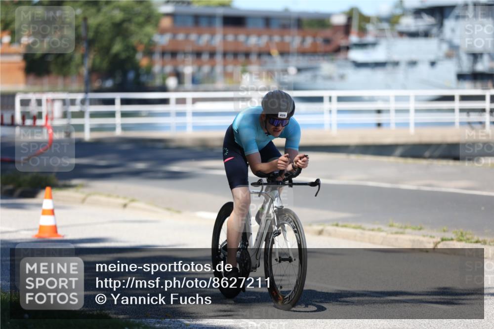 17.08.2025 - KN Förde Triathlon 2025 Yannick Fuchs http://msf.ph/oto/8627211 17.08.2025 13:14:18 Radfahren 406, 415, 475, 485, 494, 518, 414, 547 meine-sportfotos.de