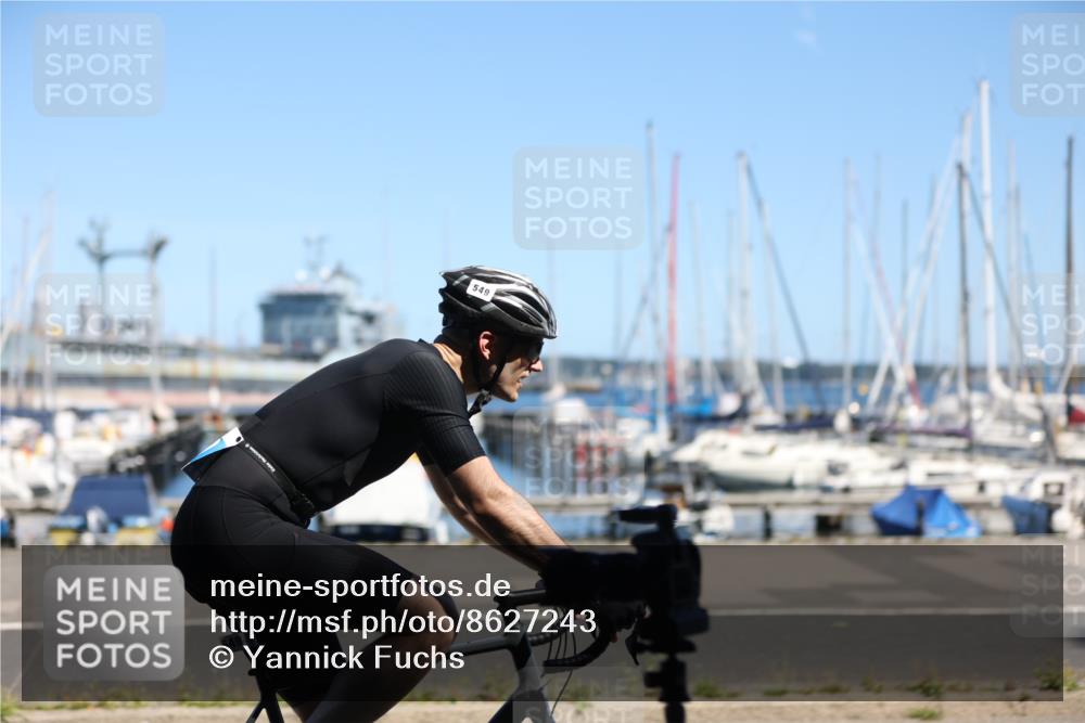 17.08.2025 - KN Förde Triathlon 2025 Yannick Fuchs http://msf.ph/oto/8627243 17.08.2025 13:14:58 Radfahren 409, 430, 549, 501 meine-sportfotos.de