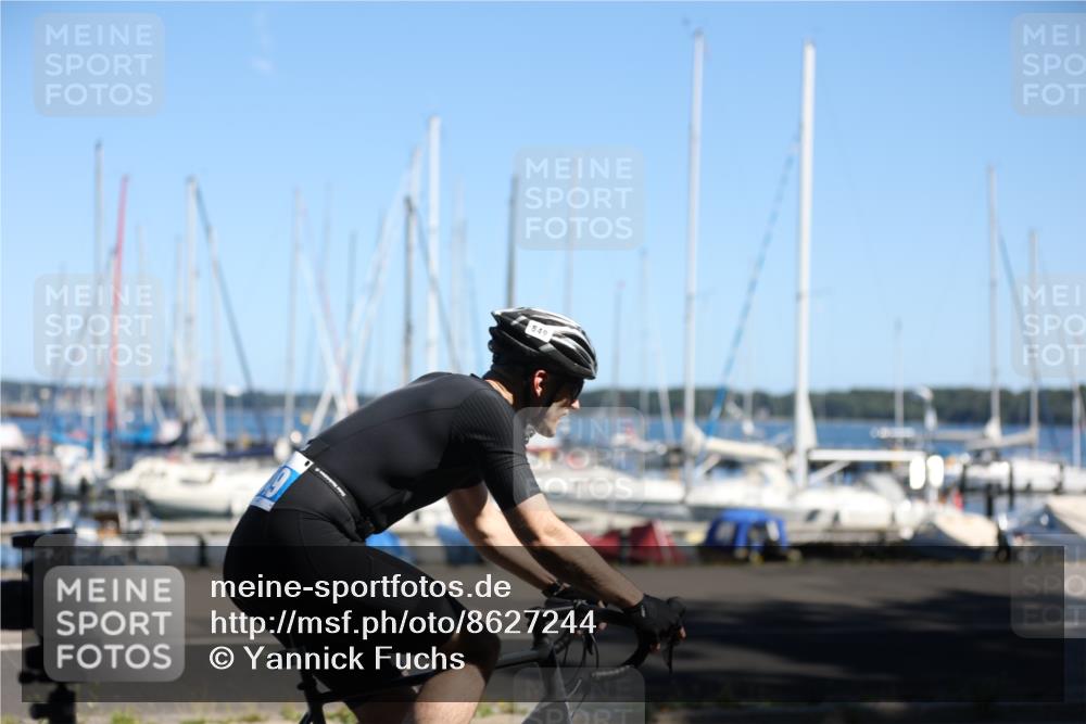 17.08.2025 - KN Förde Triathlon 2025 Yannick Fuchs http://msf.ph/oto/8627244 17.08.2025 13:14:58 Radfahren 409, 430, 549, 501 meine-sportfotos.de