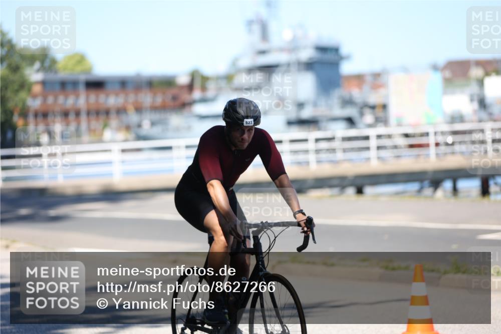17.08.2025 - KN Förde Triathlon 2025 Yannick Fuchs http://msf.ph/oto/8627266 17.08.2025 13:15:33 Radfahren 414, 419, 422, 487, 523, 513 meine-sportfotos.de