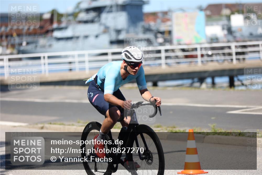 17.08.2025 - KN Förde Triathlon 2025 Yannick Fuchs http://msf.ph/oto/8627270 17.08.2025 13:15:35 Radfahren 414, 419, 422, 487, 500, 523 meine-sportfotos.de