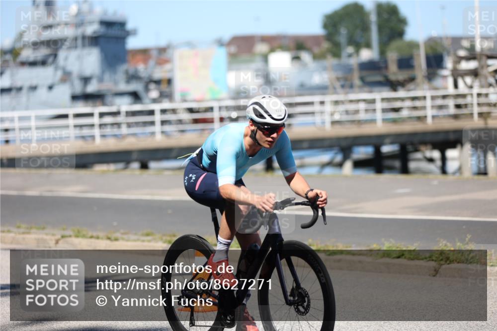 17.08.2025 - KN Förde Triathlon 2025 Yannick Fuchs http://msf.ph/oto/8627271 17.08.2025 13:15:35 Radfahren 414, 419, 422, 487, 500, 523 meine-sportfotos.de