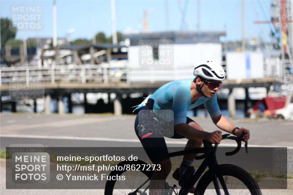 17.08.2025 - KN Förde Triathlon 2025 Yannick Fuchs http://msf.ph/oto/8627273 17.08.2025 13:15:35 Radfahren 414, 419, 422, 487, 500, 523 meine-sportfotos.de
