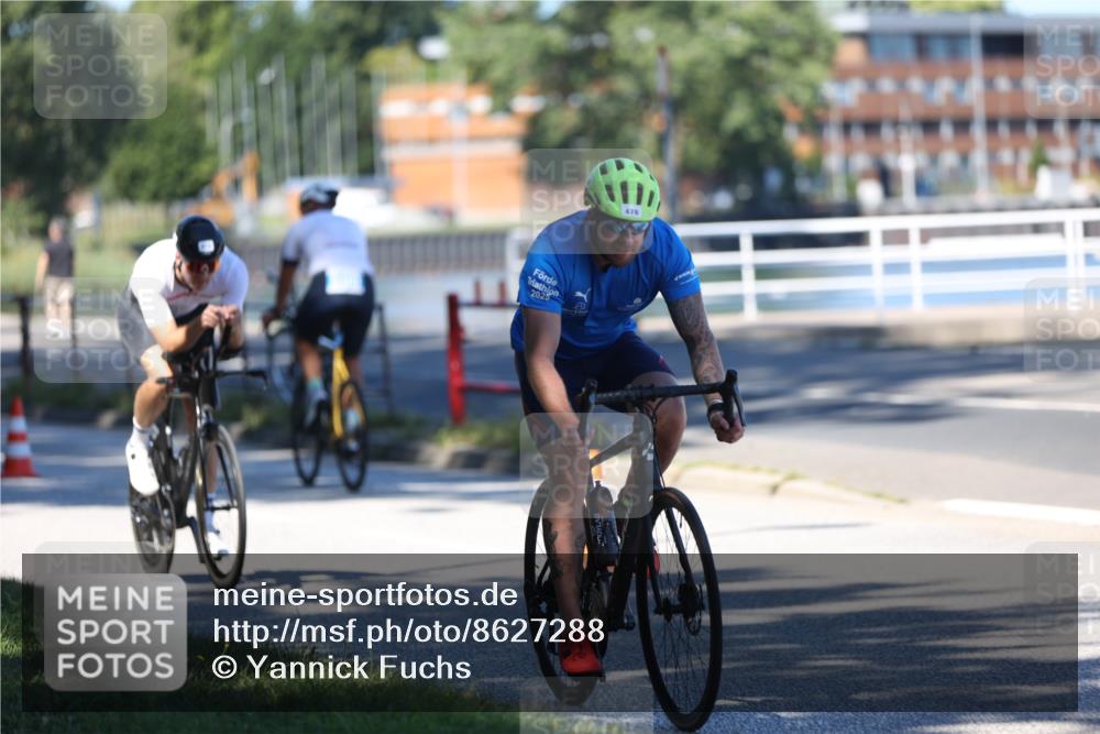 17.08.2025 - KN Förde Triathlon 2025 Yannick Fuchs http://msf.ph/oto/8627288 17.08.2025 13:15:49 Radfahren 415, 417, 443, 476, 491, 414, 500, 547 meine-sportfotos.de