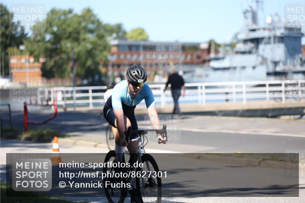 17.08.2025 - KN Förde Triathlon 2025 Yannick Fuchs http://msf.ph/oto/8627301 17.08.2025 13:16:08 Radfahren 421, 453, 455, 459, 466, 479, 518, 533, 548, 413, 462 meine-sportfotos.de