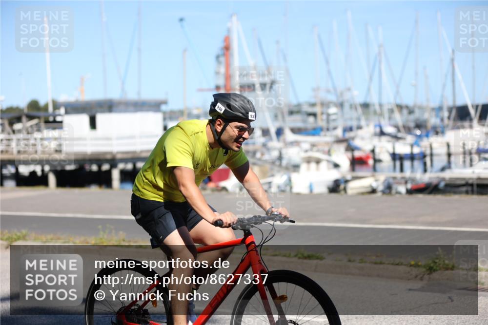 17.08.2025 - KN Förde Triathlon 2025 Yannick Fuchs http://msf.ph/oto/8627337 17.08.2025 13:16:29 Radfahren 448, 495, 507, 531, 536, 420, 427, 470, 485, 501, 532 meine-sportfotos.de