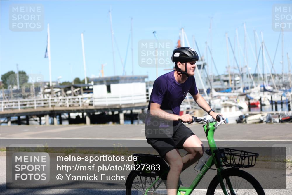17.08.2025 - KN Förde Triathlon 2025 Yannick Fuchs http://msf.ph/oto/8627363 17.08.2025 13:16:42 Radfahren 407, 490, 498, 505, 506, 515, 495, 505, 531 meine-sportfotos.de