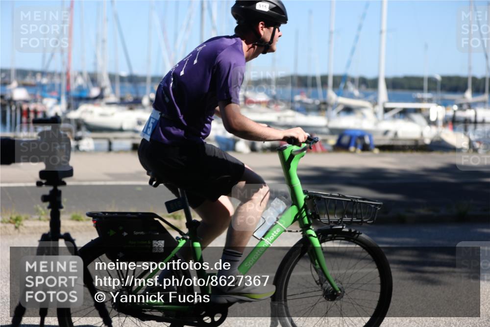 17.08.2025 - KN Förde Triathlon 2025 Yannick Fuchs http://msf.ph/oto/8627367 17.08.2025 13:16:43 Radfahren 407, 490, 498, 506, 515, 495, 505 meine-sportfotos.de
