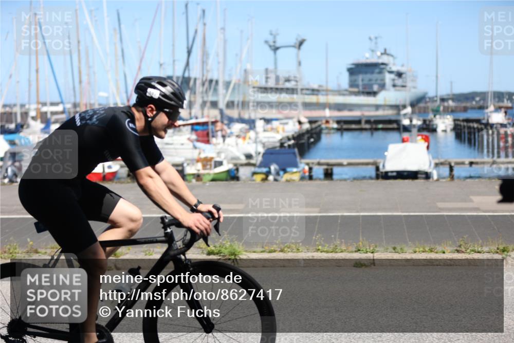 17.08.2025 - KN Förde Triathlon 2025 Yannick Fuchs http://msf.ph/oto/8627417 17.08.2025 13:18:09 Radfahren 454, 504, 507, 420, 459 meine-sportfotos.de
