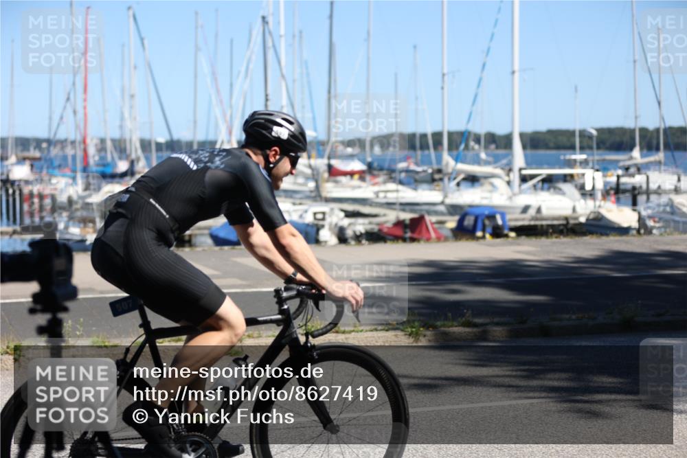 17.08.2025 - KN Förde Triathlon 2025 Yannick Fuchs http://msf.ph/oto/8627419 17.08.2025 13:18:09 Radfahren 454, 504, 507, 420, 459 meine-sportfotos.de