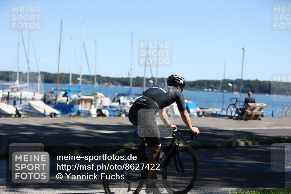 17.08.2025 - KN Förde Triathlon 2025 Yannick Fuchs http://msf.ph/oto/8627422 17.08.2025 13:18:10 Radfahren 454, 504, 507, 420, 459 meine-sportfotos.de